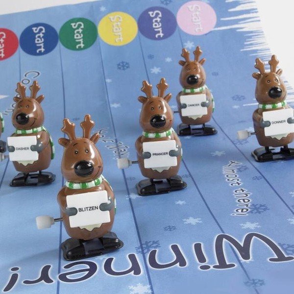 Zestaw 6 świątecznych crackerów Robin Reed Reindeer-image-1