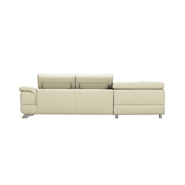 Beżowy skórzany rozkładany narożnik lewostronny Windsor & Co Sofas Gamma-image-2