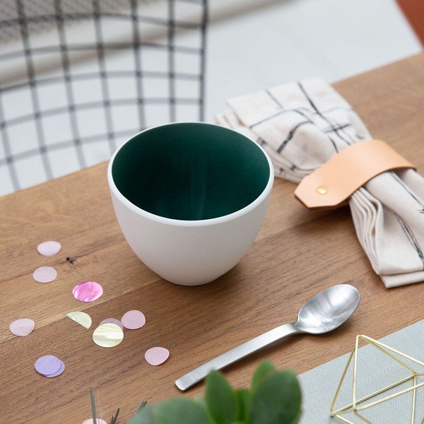 Biało-zielona porcelanowa miska Villeroy & Boch Uni, 450 ml-image-2