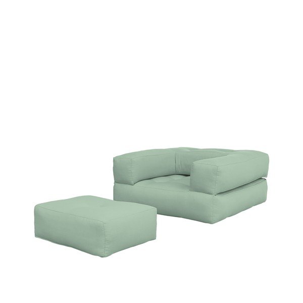 Fotel rozkładany Karup Cube Peppermint-image-1
