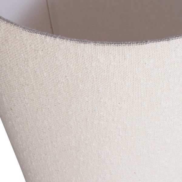 Beżowa lampa stojąca z tekstylnym kloszem (wysokość 187 cm) Loft – WOOOD-image-3