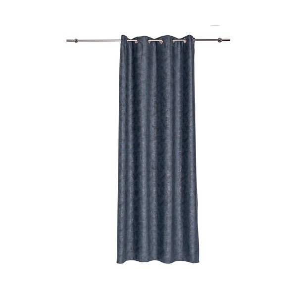 Antracytowa zasłona 140x260 cm Terra – Mendola Fabrics-image-2