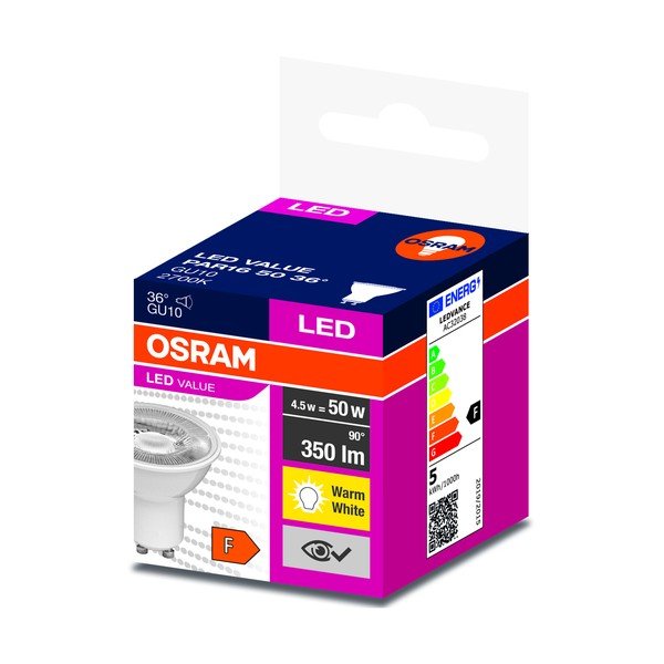 Żarówka LED z ciepłym światłem z gwintem GU10, 5 W – Candellux Lighting-image-2