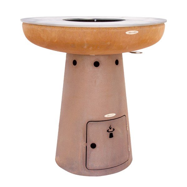 Grill na węgiel drzewny ø 102 cm Nero L – Remundi-image-1