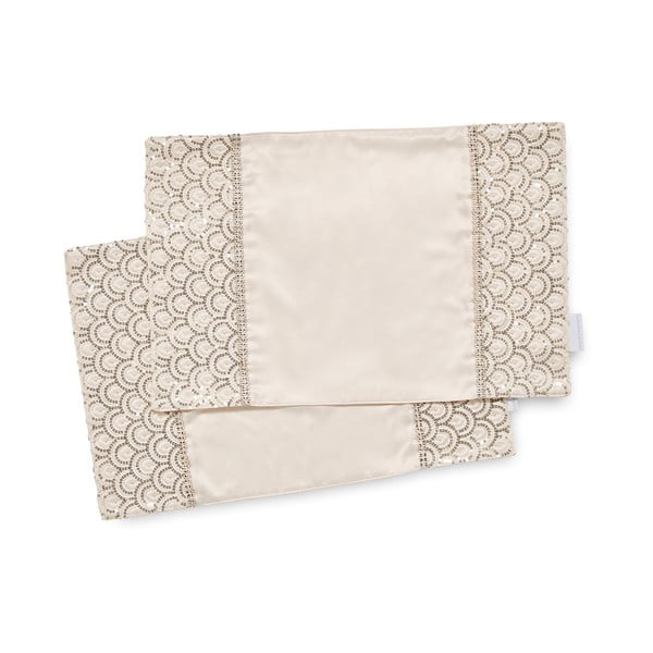 Tekstylne maty stołowe zestaw 4 szt. 30x46 cm Deco Sequin – Catherine Lansfield-image-2