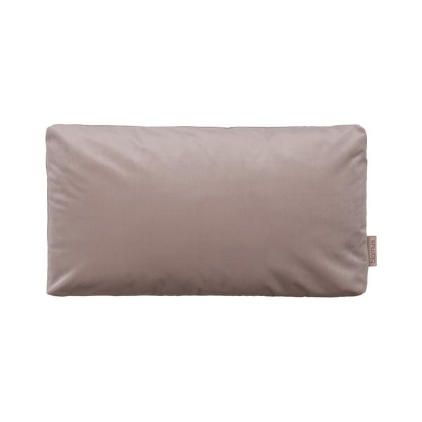 Ciemnoróżowa poszewka na poduszkę z efektem aksamitu Blomus, 50x30 cm