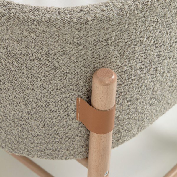 Szare łóżeczko dziecięce Kave Home Adara-image-2