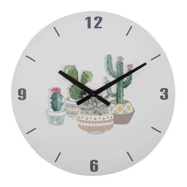 Biały zegar Mauro Ferretti Orologio Cactus