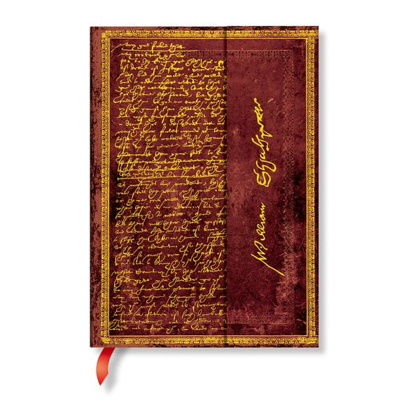 Notes w linie w twardej oprawie Paperblanks Shakespeare, 13x18 cm