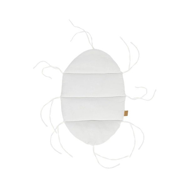 Biały kokon dla niemowląt 47x70 cm – Meowbaby-image-1