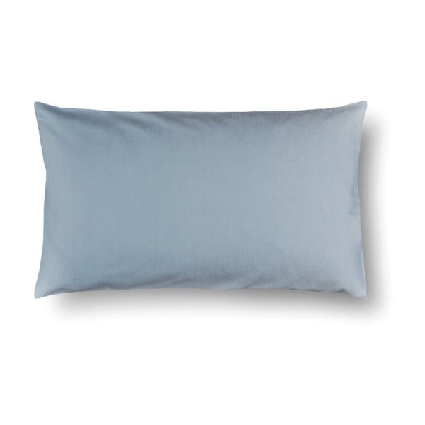Niebieskozielona adamaszkowa poszewka na poduszkę Casa Di Bassi Basic, 50x70 cm