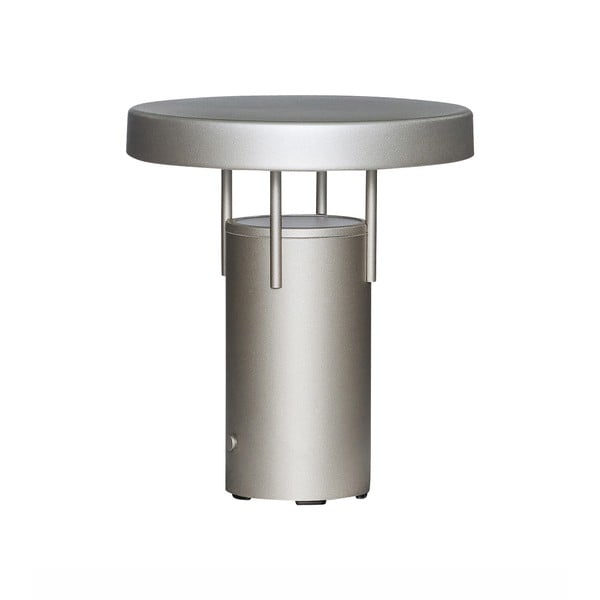 Jasnoszara lampa stołowa LED ze ściemniaczem (wysokość 20 cm) BringMe – Hübsch