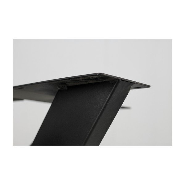 Czarna metalowa konstrukcja stołu HMS collection, ⌀ 90 cm-image-4