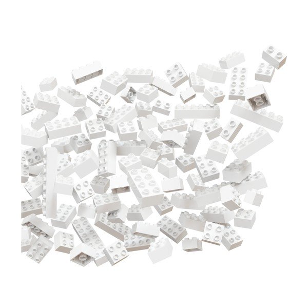 Zestaw klocków do budowy toru kulkowego Hubelino Snow, 120 szt.-image-2