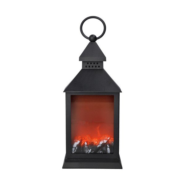 Czarny kominek LED – Dakls