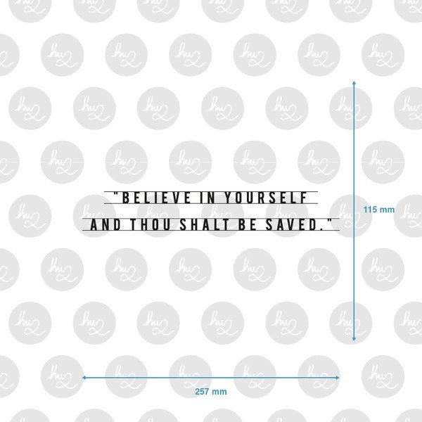 Naklejka Believe in Yourself-image-1
