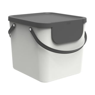 Kosz z plastiku z recyklingu na śmieci do segregacji 40 l Albula – Rotho