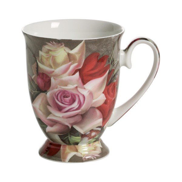 Kubek z porcelany kostnej Maxwell & Williams Royal Old England Posey, 300 ml