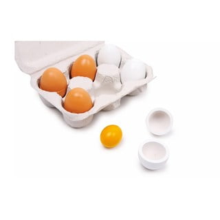Drewniane jajka do zabawy Legler Egg