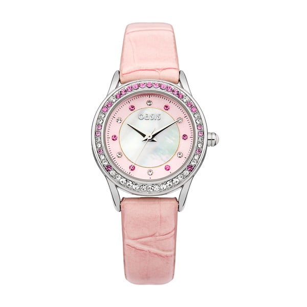 Różowy zegarek damski Oasis Star