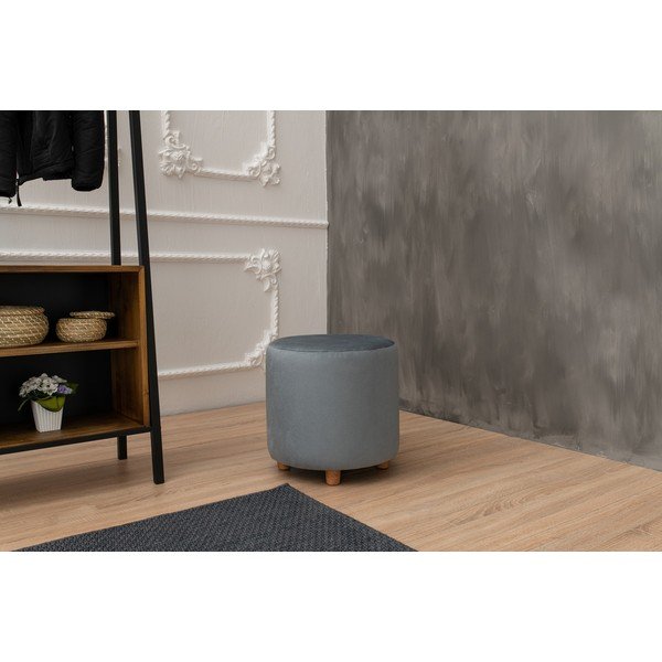 Jasnoszary puf Begon – Balcab Home-image-4