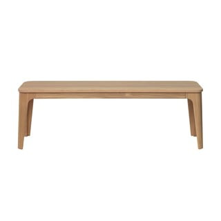 Ławka z drewna białego dębu Unique Furniture Amalfi