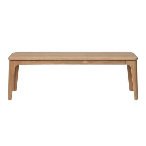Ławka z drewna białego dębu Unique Furniture Amalfi