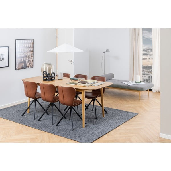 Rozkładany stół z blatem w dekorze dębu 180x90 cm Montreux – Actona-image-2