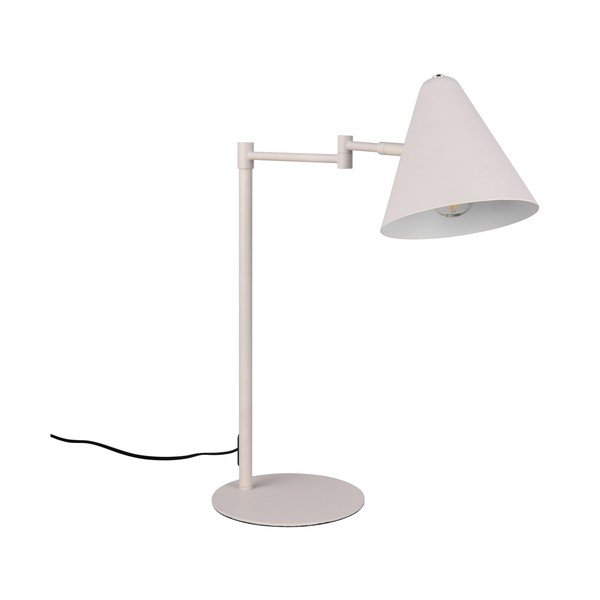 Lampa stołowa z elastyczną konstrukcją w kolorze kości słoniowej (wysokość 50,5 cm) Cosima – Trio