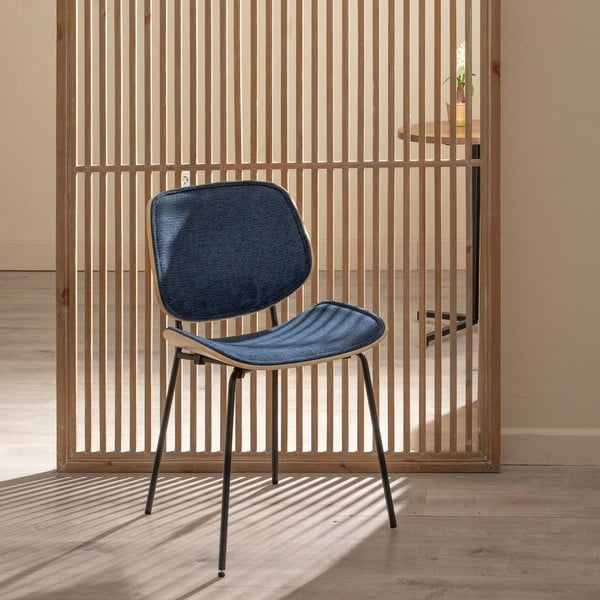 Ciemnoniebieskie krzesła zestaw 2 szt. Elio – Ixia-image-1