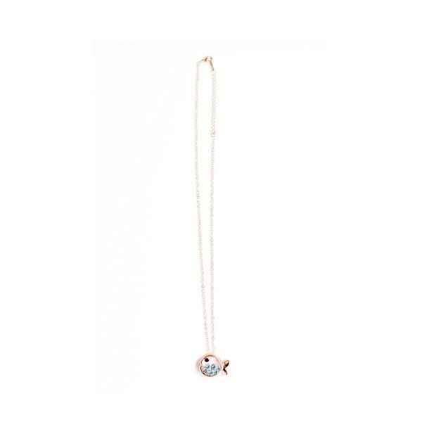 Naszyjnik Swarovski Elements Fish Blue-image-1