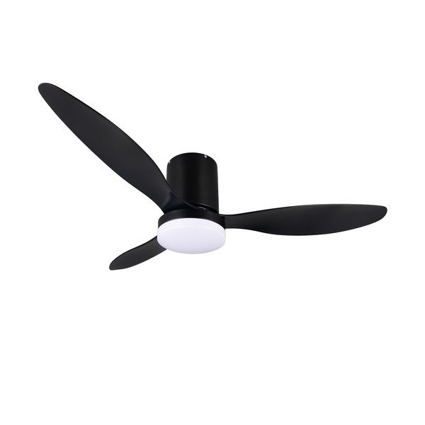 Lampa sufitowa LED w kolorze matowej czerni ø 132 cm Göteborg – Reality