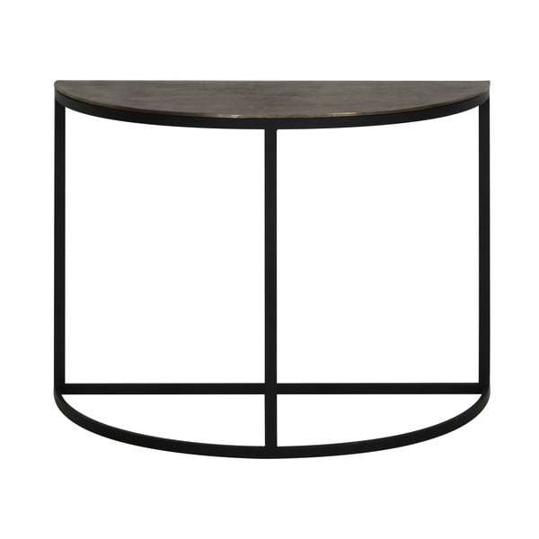 Metalowa konsola w kolorze brązu 42x100 cm Peto – Light & Living
