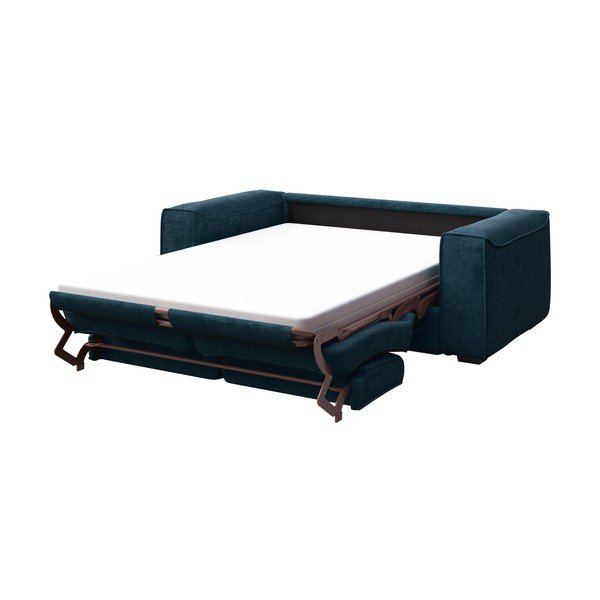 Granatowa rozkładana sofa 2-osobowa MESONICA Munro-image-3