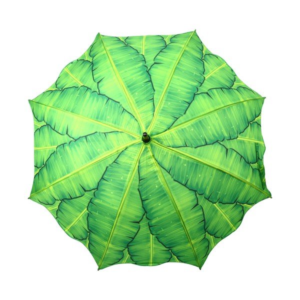 Zielony parasol Esschert Design Banana Leaf-image-3