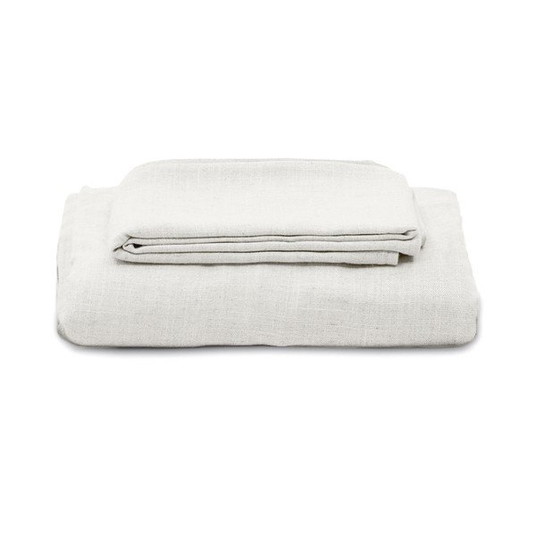 Biały pokrowiec na fotel 140 cm Nora – Kave Home