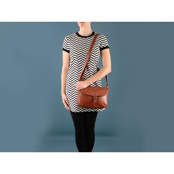 Damska torba skórzana Harriet Toffee-image-1