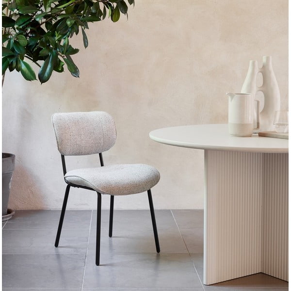 Jasnoszare krzesło Buffalo – Unique Furniture-image-1