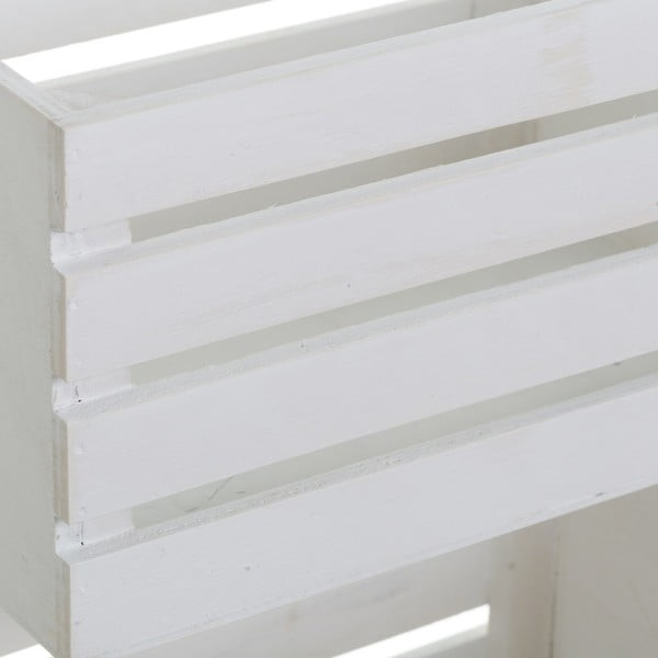 Białe pojemniki zestaw 3 szt. 31x23x15 cm – Casa Selección-image-2