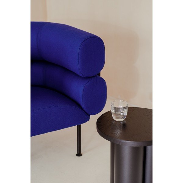 Niebieski wełniany fotel Ubi – noo.ma-image-3