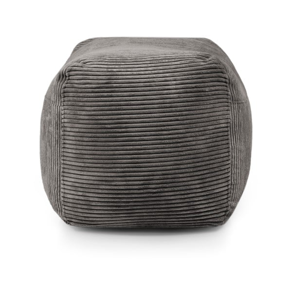 Czarny sztruksowy worek do siedzenia Plus 70 Lounge – SLOWDOWN-image-3