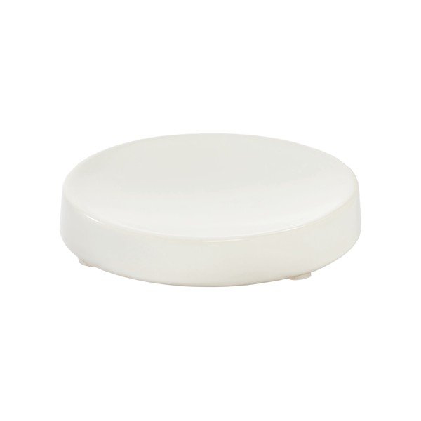 Biała ceramiczna mydelniczka iDesign Eco Vanity-image-1
