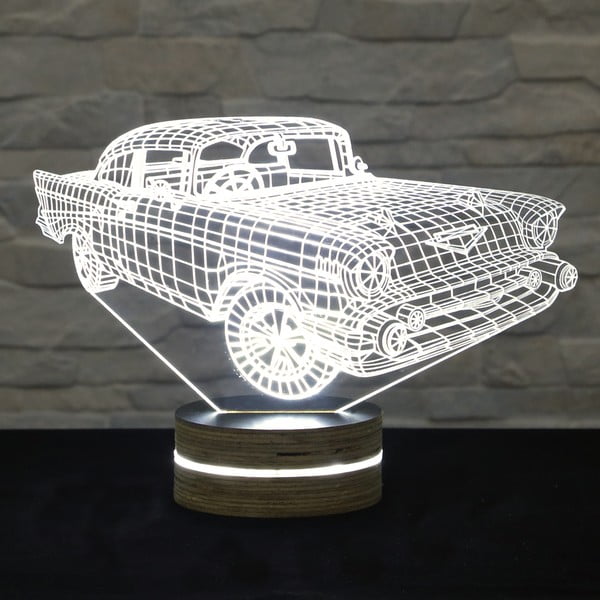 Lampa 3D stołowa Super Car