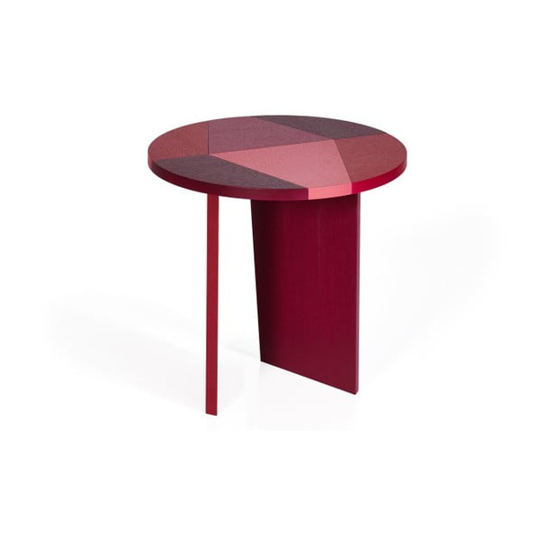 Czerwony stolik HARTÔ Zélie