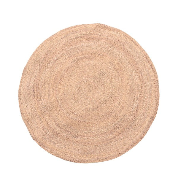 Okrągły słomkowy dywan InArt Straw, ⌀ 120 cm