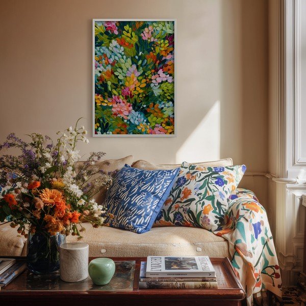 Obraz drukowany z ramą w zestawie 50x70 cm Vivid Meadow – Styler-image-1