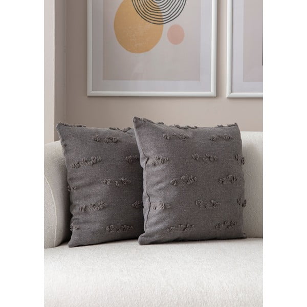 Poszewki na poduszki zestaw 2 szt. 43x43 cm Tuffet – Mioli Decor-image-3
