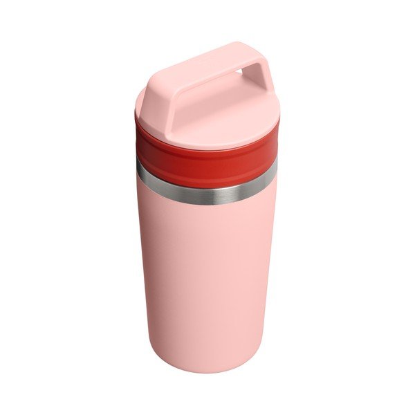 Brzoskwiniowy kubek termiczny ze stali nierdzewnej 350 ml Café-To-Go Travel Mug Peach Rose – Stanley-image-2
