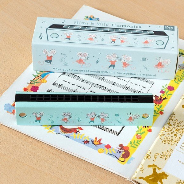 Zabawka muzyczna Harmonica Mimi and Milo – Rex London-image-1