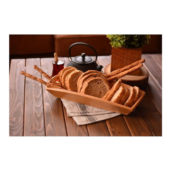 Bambusowy koszyk na chleb Bambum Seppe, dł. 38 cm-image-2